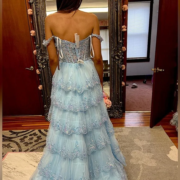 how to wear navy dress blues Jovani 07099  Manhattandress